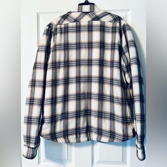 Buffalo David Bitton Women’s Fleece-Lined Plaid Button-Up Shacket - Size M - Picture 3 of 5